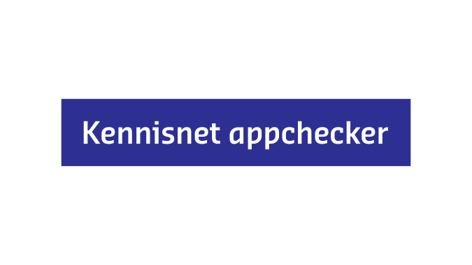 Kennisnet app checker